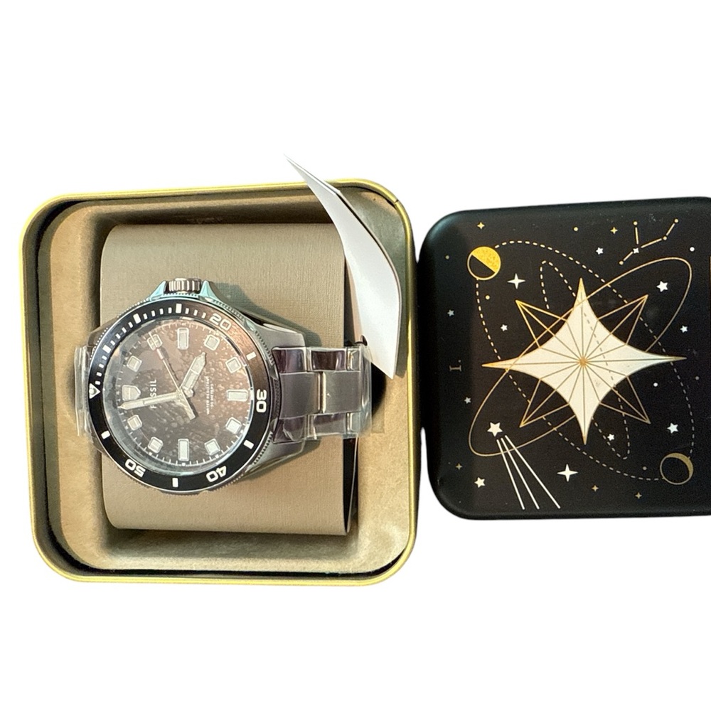 Men's Fossil brand Silver Watch